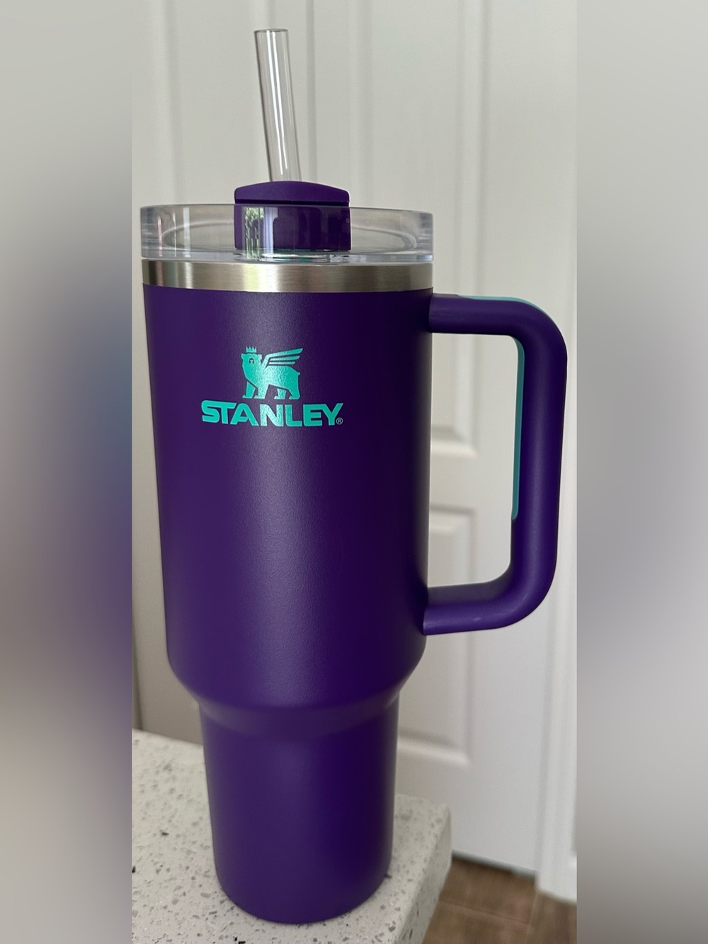 Stanley 40 Oz Ounce Stainless Steel Tumbler Deep Purple